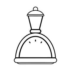 restaurant cloche icon