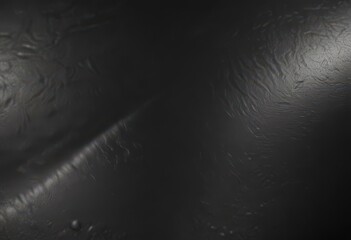 Deeply grained black leather, polished to a high shine ,  detail,  elegant background,  close-up