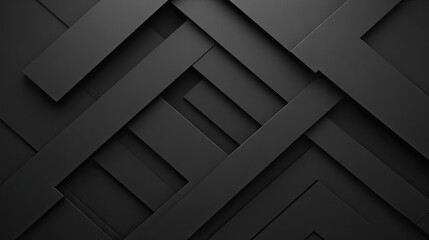 Fototapeta premium Intricate, dark, geometric, overlapping, shapes, create, a, modern, design.