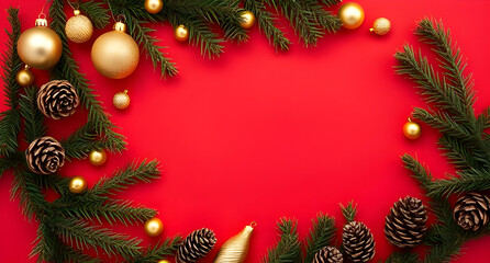 Elegant Chrismas cute ornament background