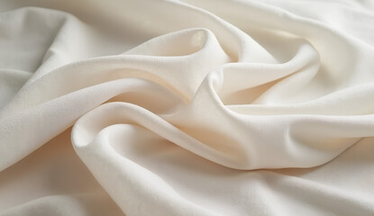 Fototapeta premium Soft White Fabric Texture