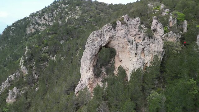 La Foradada de Card&oacute;, Sierra de Card&oacute;, Benifallet, Baix Ebre Tarragona