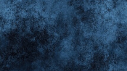 Obraz premium Textured abstract background design in dark blue tones.