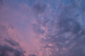 clouds in the sky