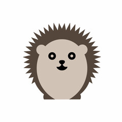 hedgehog icon ilustration 