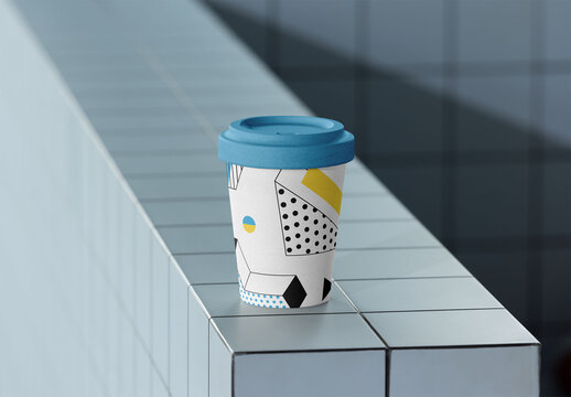 Stylish Takeaway Coffee Cup Mockup