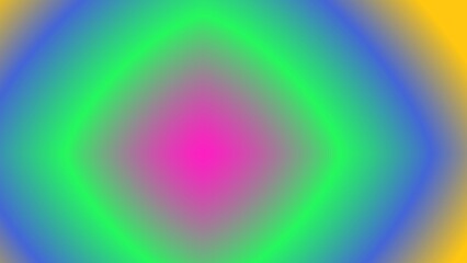 Vibrant concentric circles of graduated color, creating a mesmerizing optical illusion