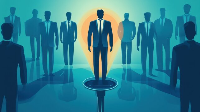 Job proposal abstract concept vector illustration set. Virtual job fair, internship, job alert, online hiring, human resources service, professional growth, career building abstract metaphor. illustr