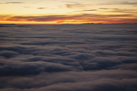 Swiss clouds view