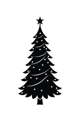 Obraz premium christmas tree vector