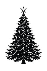 christmas tree vector