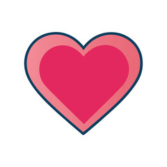 Minimalist Heart Sketch