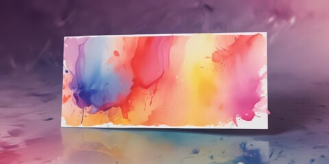 Vibrant watercolor washes, ideal for business cards and flyers , branding, cards, watercolor