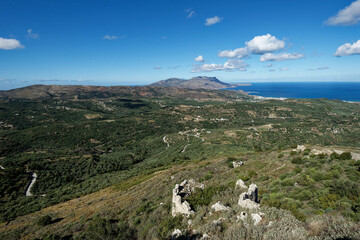 Kreta - Polyrrinia - Ruinen der Akropolis