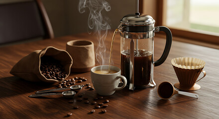 Fototapeta premium cup of coffee