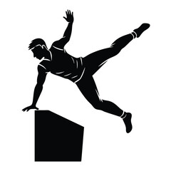 Urban Acrobat Illustration
