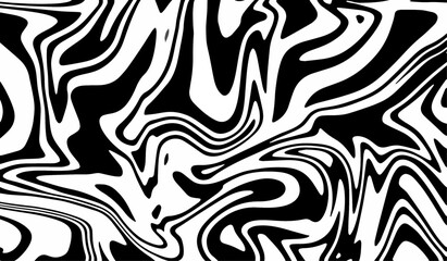 liquify abstract background and wallpaper. abstract black and white liquid