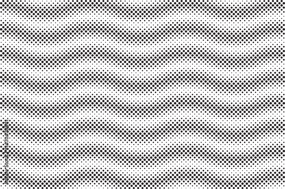 Poster halftone textured pattern backgrounds with vector polka dot and half tone abstract geometric shapes