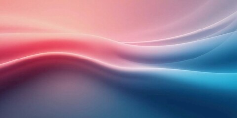 Naklejka premium Abstract multicolor gradient background with waves