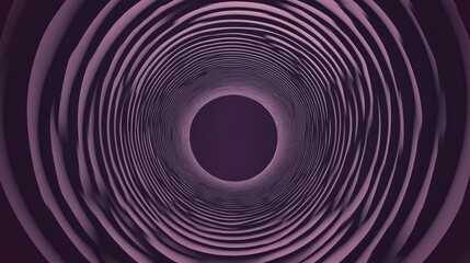 Obraz premium Intricate concentric circles form a perspective tunnel.