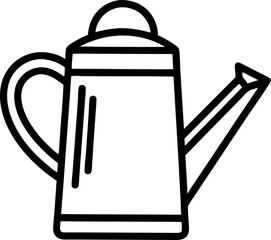 illustration of a watering can
