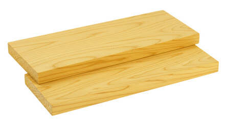 Isolated Wooden Boards