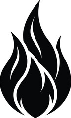 fire flame icon vector illustration