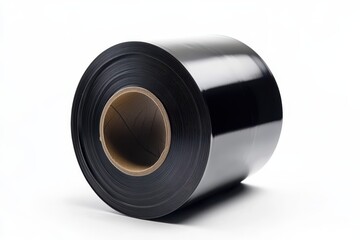 Rolled black polymer sheet