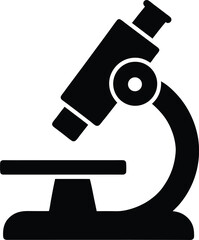 microscope research icon vector illustration