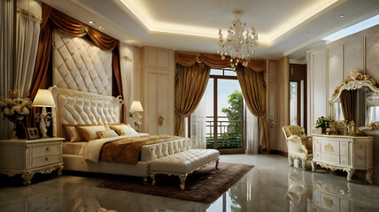 interior of a bedroom