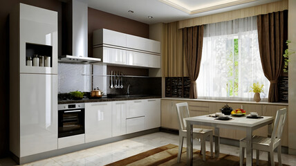 modern kitchen interior design