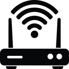 Wifi Router Icon Vector Illustration