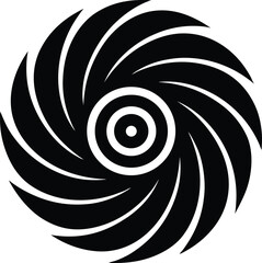 wind swirl icon vector illustration