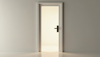 Door lock in an interior door