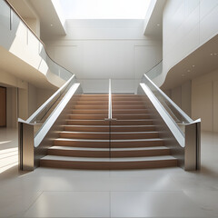 staircase in a modern building