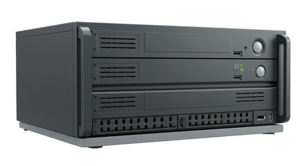 Fototapeta premium Isolated Server Computer Unit