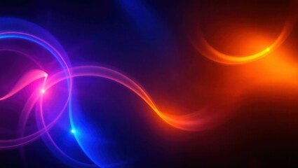 Naklejka premium light effect abstract