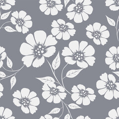 Fototapeta premium seamless floral pattern