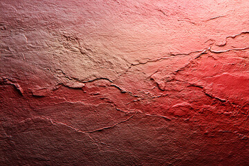 Textured Earth Tone: A close-up of a natural rock surface, showcasing intricate textures and a warm gradient of reds, evoking a sense of earthiness.