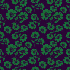 modern cotton flower seamless texture, outline hand drawn floral pattern, trendy one line textile pillow design, fashion wrapping paper sketch art, stylish home inspired print