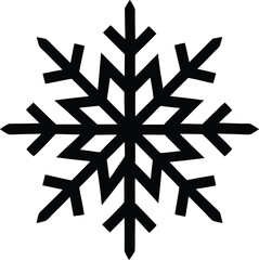 snowflake icon vector illustration