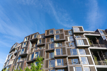 Copenhagen, Denmark - May 06, 2025: Tietgenkollegiet (The Tietgen Residence Hall, designed by Lundgaard and Tranberg), an award-wining student residence