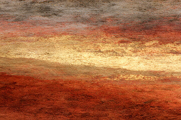 Earth Tones of the Earth: An abstract representation of a natural landscape, capturing layers of textured earth tones in a serene, earthy palette. 