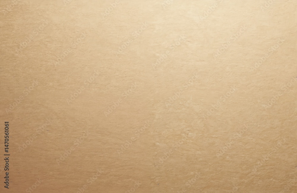Aufkleber Brown paper texture background. Beige, dusty surface. Vintage aged paper texture with rough structure. Rustic style blank space for message. Can be used as vintage background design.