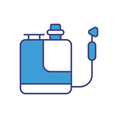 Smart Fertilizer Dispenser Icon vector stock illustration