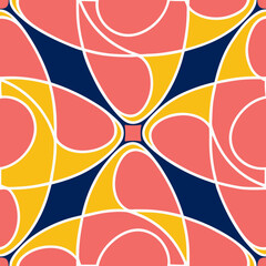 seamless pattern, abstract, pattern, for background, digital production, videos, seamless loop, graphical elements, simple geometric shapes, minimalistic, vector, illustration, design, colorful