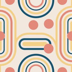 seamless pattern, abstract, pattern, for background, digital production, videos, seamless loop, graphical elements, simple geometric shapes, minimalistic, vector, illustration, design, colorful