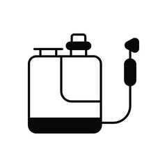 Smart Fertilizer Dispenser Icon vector stock illustration