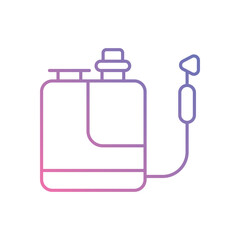 Smart Fertilizer Dispenser Icon vector stock illustration