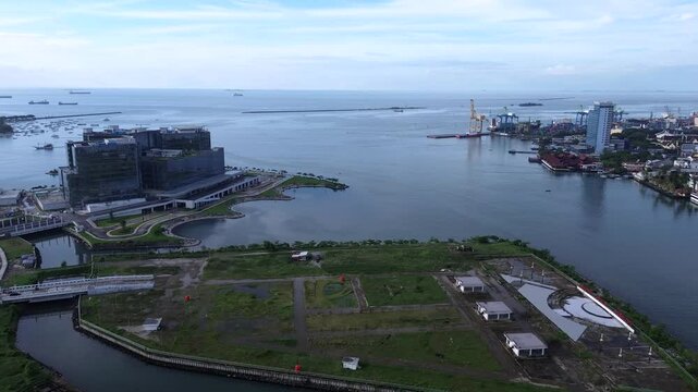 Scenic View of CPI Makassar &ndash; Urban Coastal Landmark in South Sulawesi